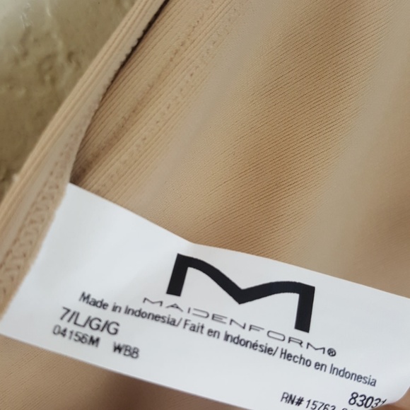 Maiden Form Large dress shaper EUC - Picture 4 of 6